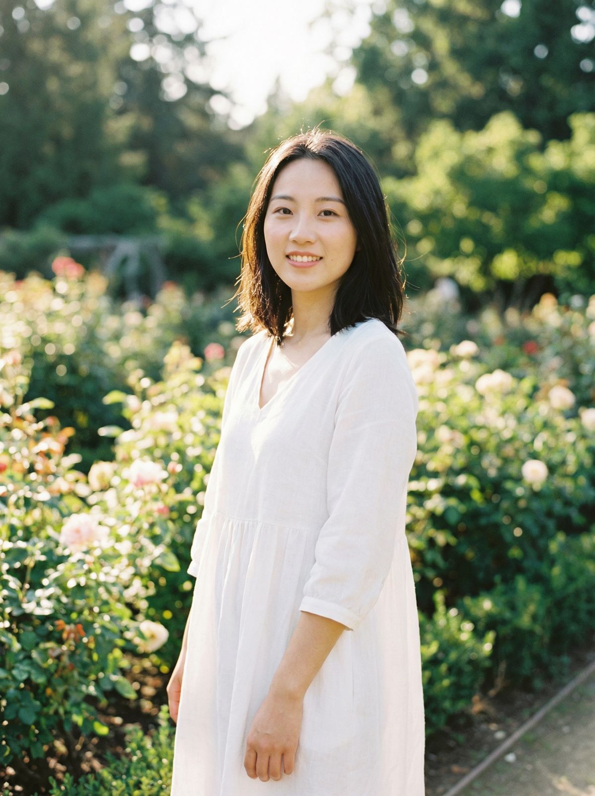 探花探花清新美女写真视频 | 花园系写真拍摄视频教程